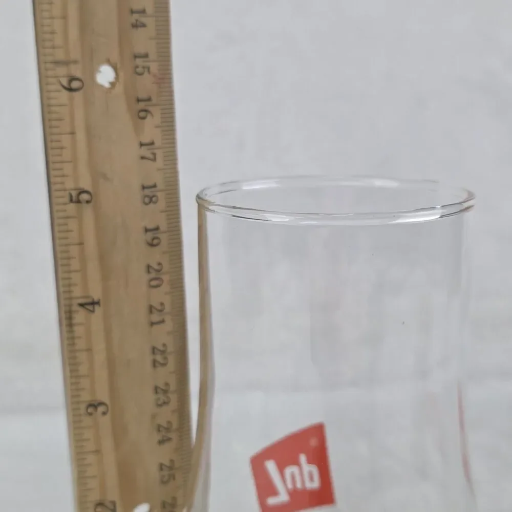 Vintage 7-Up The Uncola Glasses Set of‎ 2 Upside Down Glass Vintage Seven Up